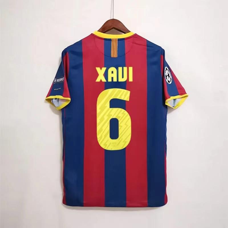 1011 Barcelona home Champions League retro shirt Barcelona 6, 8, 10