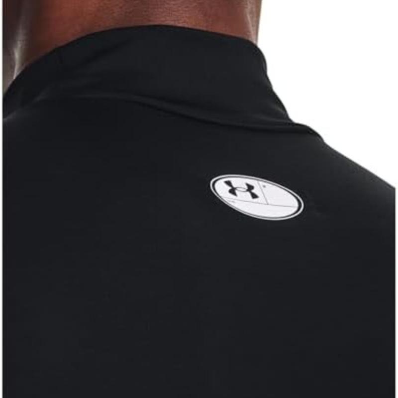 Under Armour Men's ColdGear Compression Mock Shirt - Long Sleeve - Tall Neck for Men's Top - Menswear