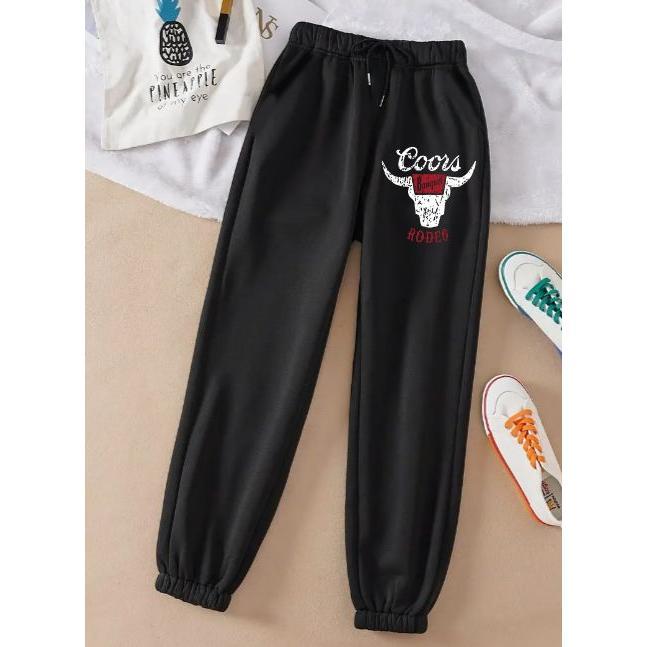 Coors Banquet Rodeo Sweatpants, Coors Sport Sweatpants, Unisex Cotton Graphic Sweatpanst, Gift For Her Him U7XO