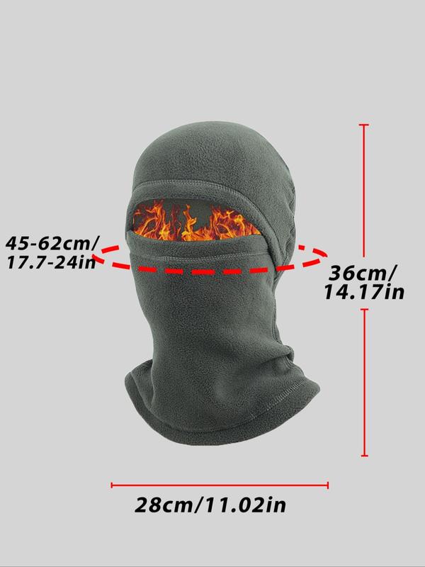 Winter Warm Balaclava, Windproof Elastic Face Mask, Outdoor Sports Face Cover for Motorcycle Riding, Sports & Outdoor Clothing Accessories