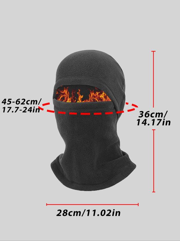 Winter Warm Balaclava, Windproof Elastic Face Mask, Outdoor Sports Face Cover for Motorcycle Riding, Sports & Outdoor Clothing Accessories