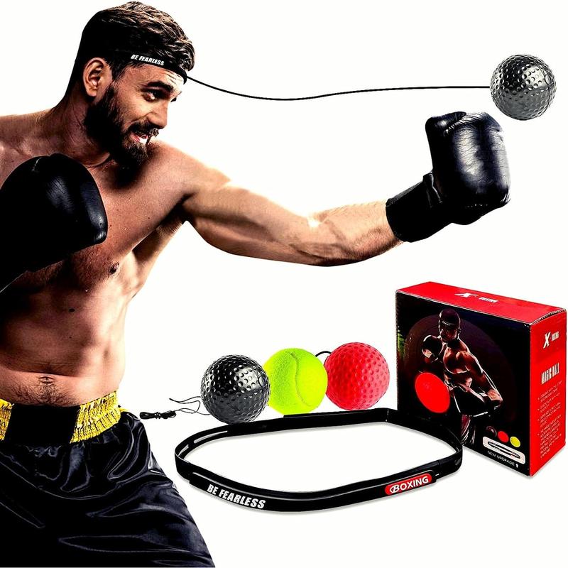 Boxing Reflex Ball for Adults, Sports Reaction Balls,Speed Flex,Boxing Machine,Boxing Training Ball,Improve Hand Eye Coordination, Punching Speed