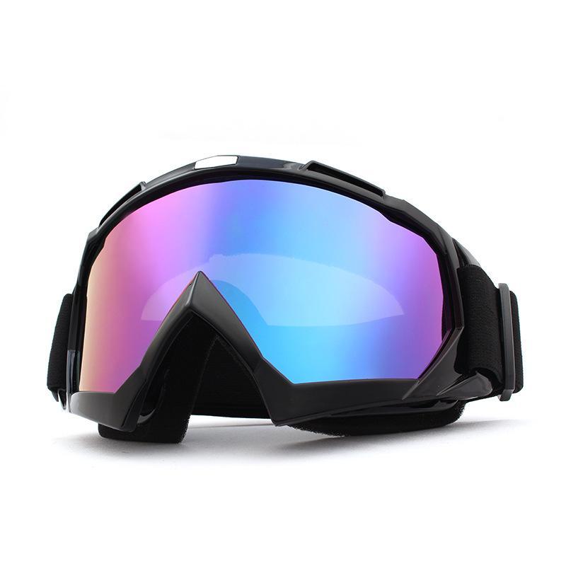 1 Pair Cycling Windproof Glasses, Motorcycle & Skiing Goggles, Uv Protection Mountaineering Riding Goggles For Men And Women