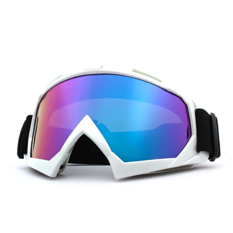 1 Pair Cycling Windproof Glasses, Motorcycle & Skiing Goggles, Uv Protection Mountaineering Riding Goggles For Men And Women