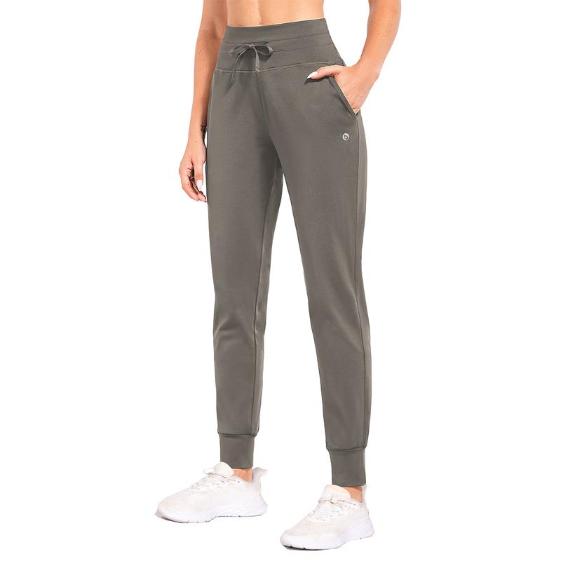 baleaf Women's Fleece Lined Pants Water Resistant Sweatpants High Waisted Thermal Joggers Winter Running Hiking Pockets