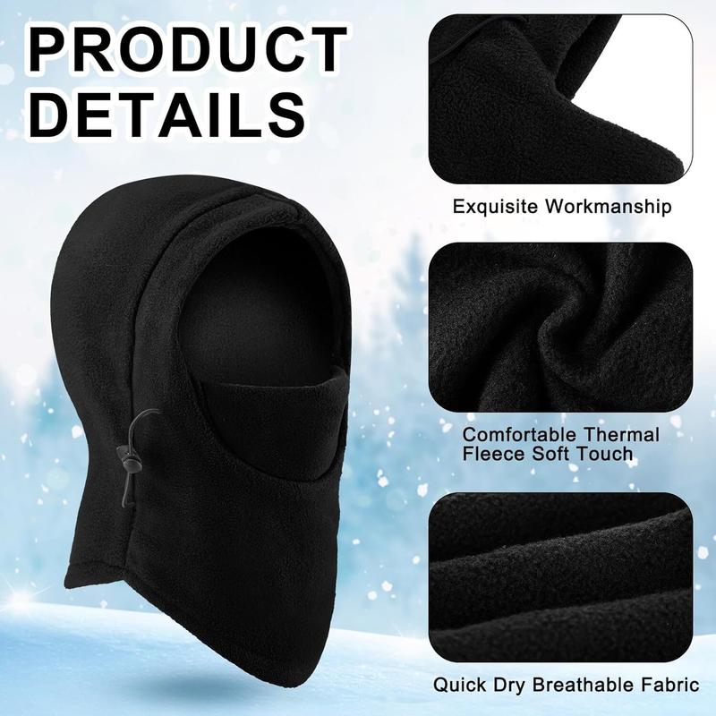 Balaclava Ski Mask Winter Warm Fleece Hat for Cold Weather Windproof Neck Warmer