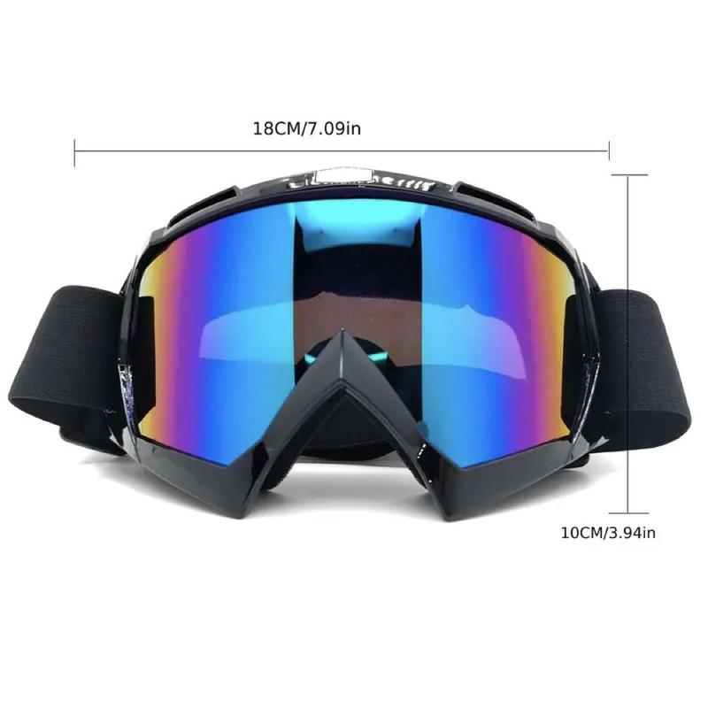 1 Pair Cycling Windproof Glasses, Motorcycle & Skiing Goggles, Uv Protection Mountaineering Riding Goggles For Men And Women