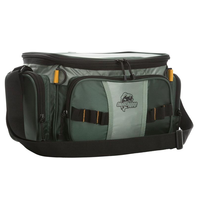 Okeechobee Fats Soft-Sided Fishing Tackle Bag with 2 Medium Lure Boxes, Polyester