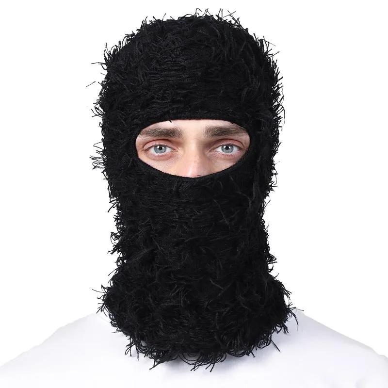 Balaclava, Ski Mask, Full Face Knitted Balaclava Hat, Windproof Ski Mask For Cold Weather