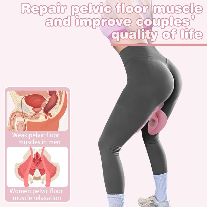 Pelvic Floor Muscle and Inner Thigh Master kegel Exerciser Toner for Women and Man, Leg Workout Exercise Equipment Device HIPS Pelvis Buttock Trainer abductor Machine kegal excersize Toner