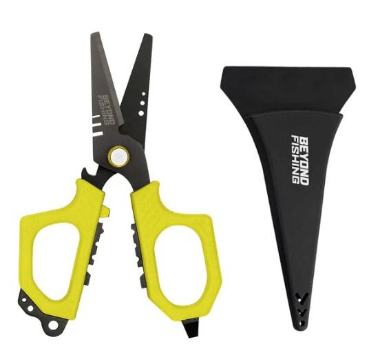 Beyond Fishing 6.5 Pro Shears - Premium Braid Cutting Scissors