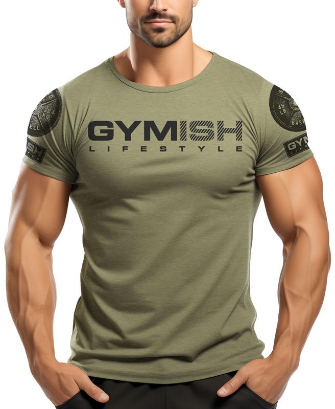 098. Gym Therapy Back Design Funny Workout Gym T-Shirt for Men