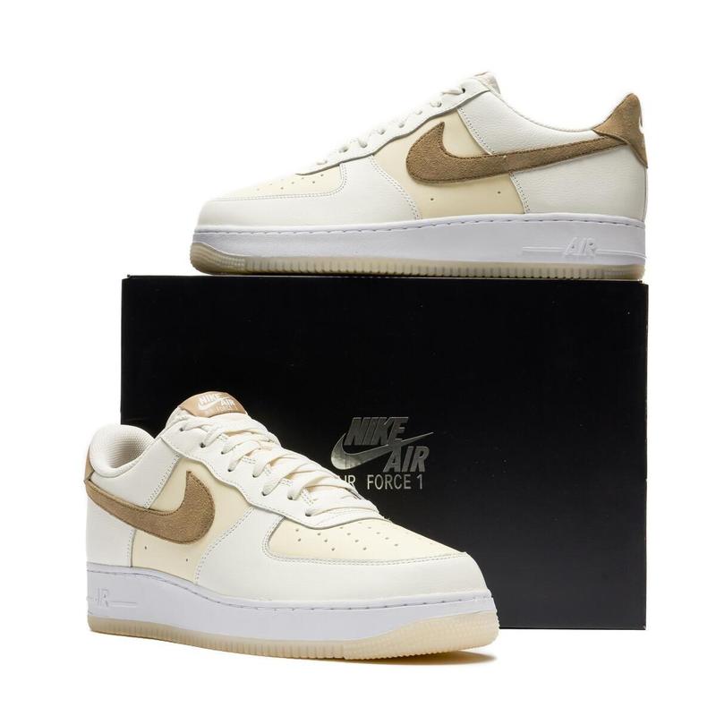 Nike Air Force 1 Low '07 LV8 Coconut Milk Khaki FN5832-101 Men's Fashion Sneaker New