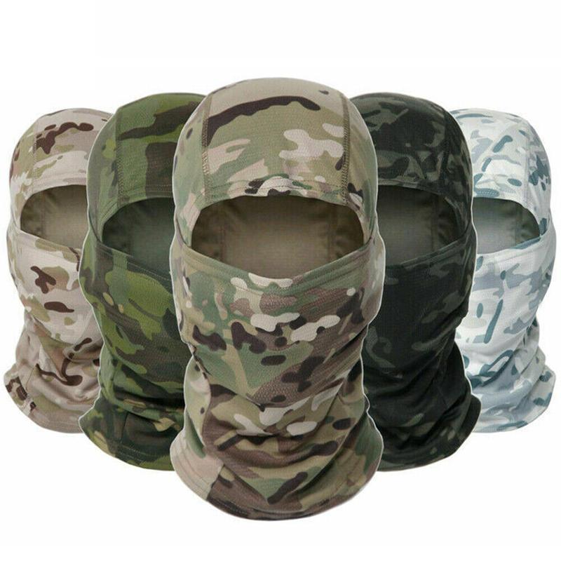 Balaclava Face Mask Motorcycle Windproof Camouflage Fishing Face Cover Ski Mask