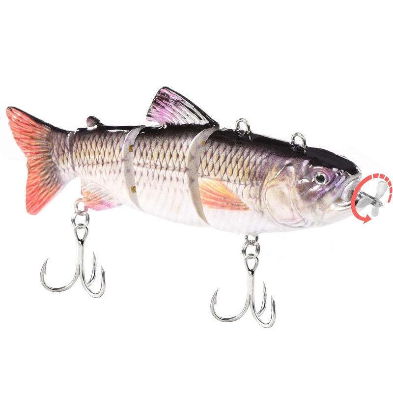 HADORAM Robotic Swimming Electric Fishing Lures 5.12