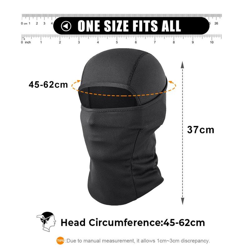 Balaclava Hat, 2 Counts Breathable Full Face Mask, UV Protection Headwear for Outdoor Sports Travel Riding Fishing Motorcycle Cycling