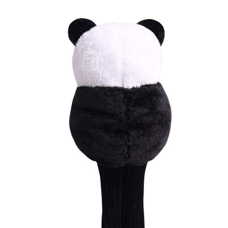 Panda Design Golf Headcover (1 Count), Soft Plush Golf Head Cover, Golf Accessories for Men & Women