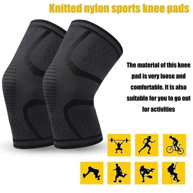 Knee Brace Compression Sleeve Support Sport Joint Arthritis Patella Stabilizer