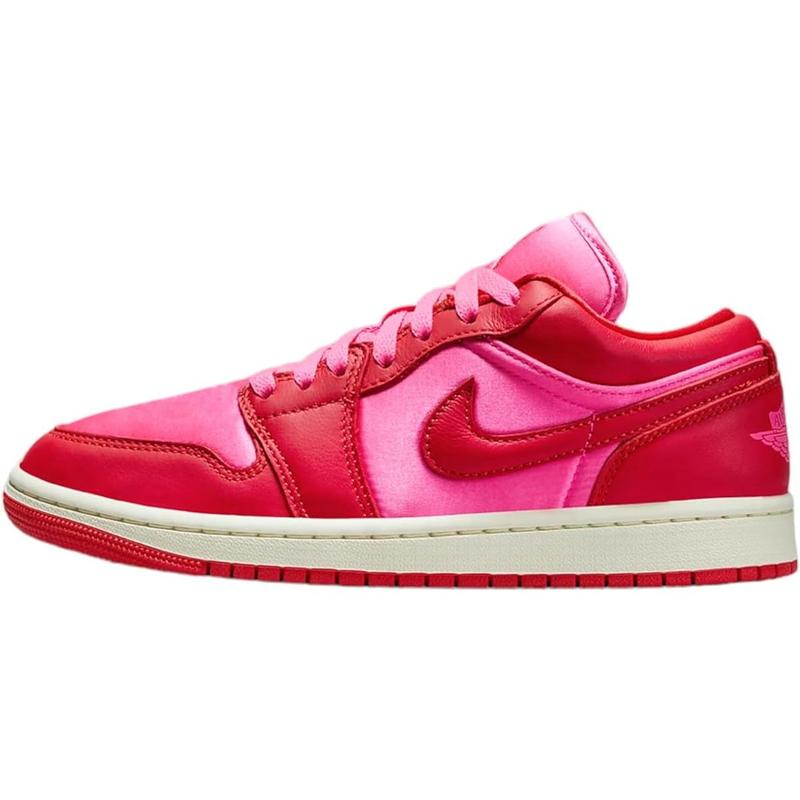 Women's Air Jordan 1 Low SE Pink Blast Chile Red-Sail (FB9893 600)