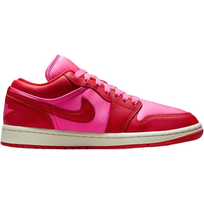 Women's Air Jordan 1 Low SE Pink Blast Chile Red-Sail (FB9893 600)