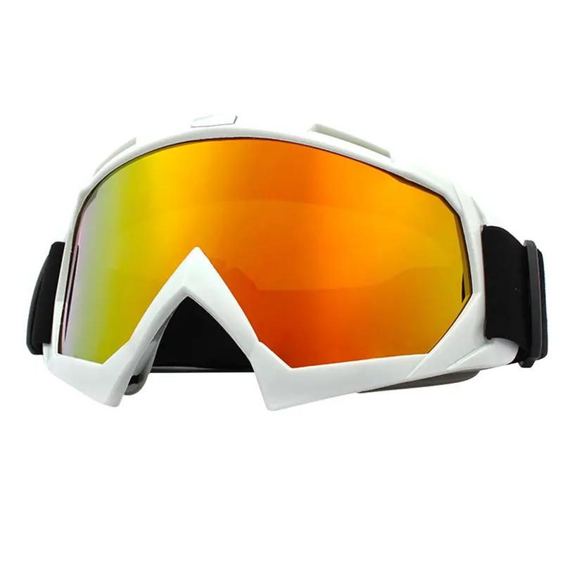 Windproof Skiing Eyewear with UV Protection - Anti-Fog Motorcycle Glasses for Winter Outdoor Sport