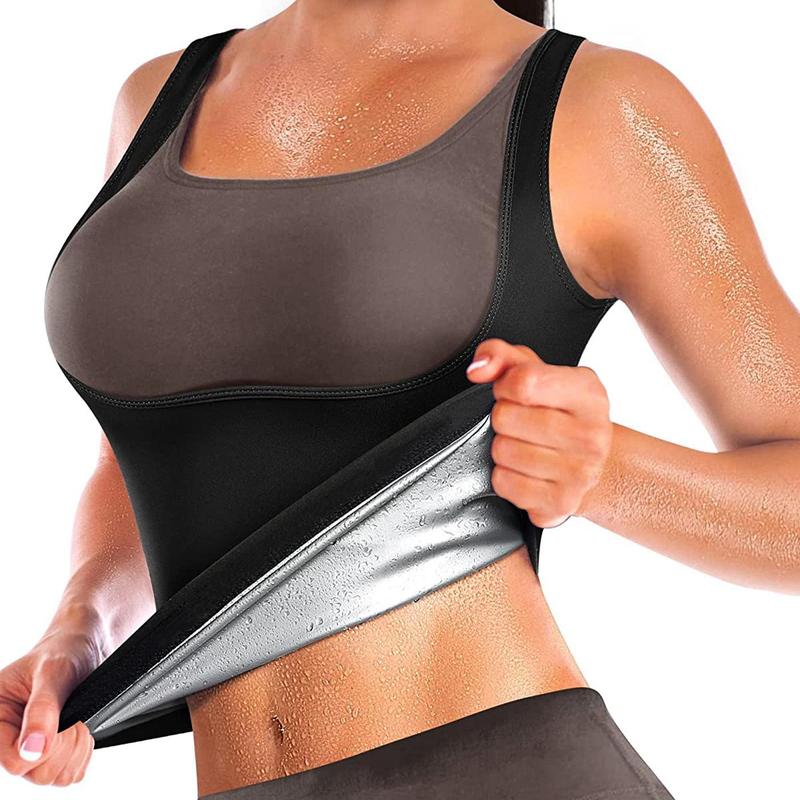 Women's Sauna Vest, 1 Count Sweat Vest, Sweat Body Steaming Suit for Home Gym Workout, Gym Tops, Gift Ideas, Summer Gifts