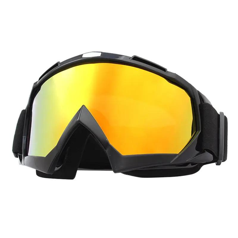 Windproof Skiing Eyewear with UV Protection - Anti-Fog Motorcycle Glasses for Winter Outdoor Sport