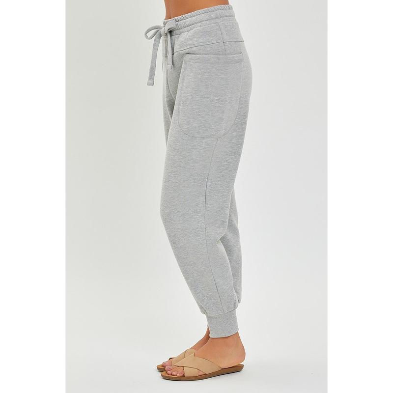 High Rise Side Pocket Relaxed Jogger Pants