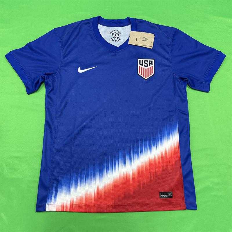 Nike 2024 Copa America USA Home Short Sleeve Soccer Jerseys