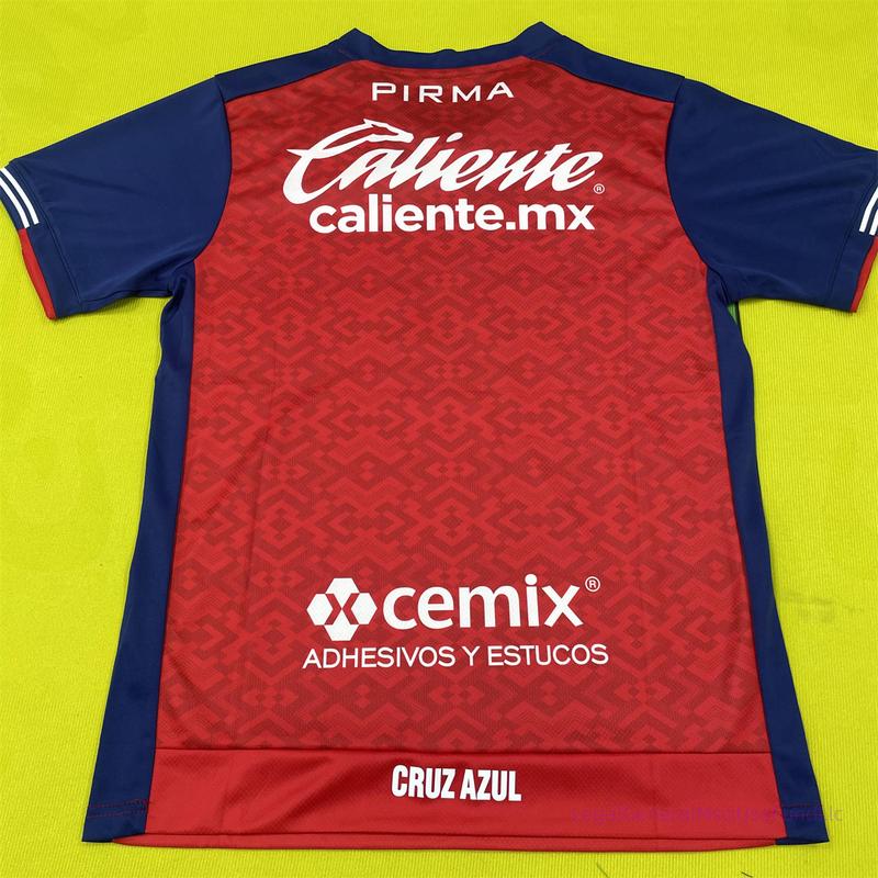 24-25 New Mexico Second Away Short Sleeve Jersey Cruz Azul Fans Version Soccer Jersey