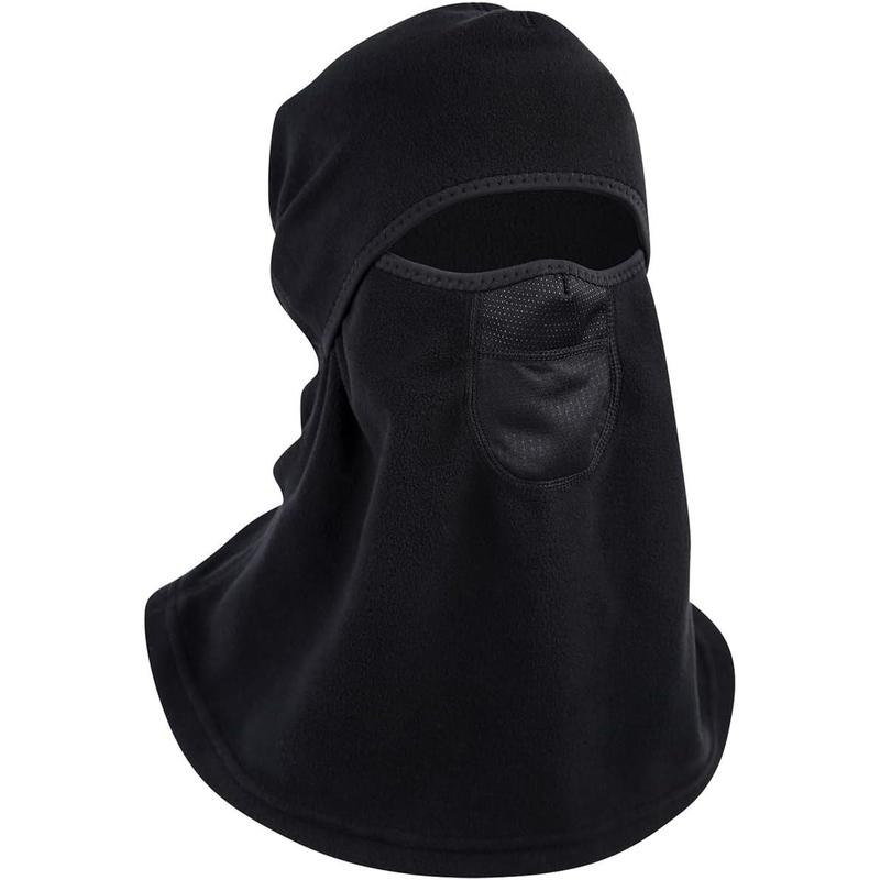 Cold Weather Balaclava Ski Mask for Men Women, Windproof Fleece Thermal Full Face Mask Winter Gear Neck Warmer for Skiing Motorcycle Hunting Cycling(Black- Classic)