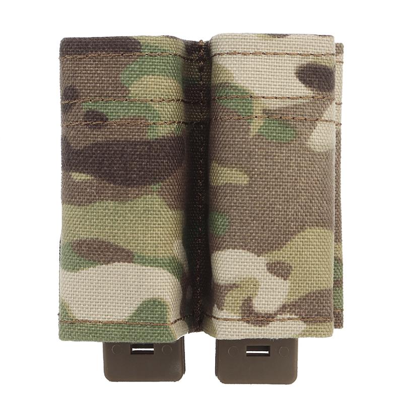 IDOGEAR Tactica FAST 9mm Double Mag Carrier Holder MOLLE Gear MG-F-04