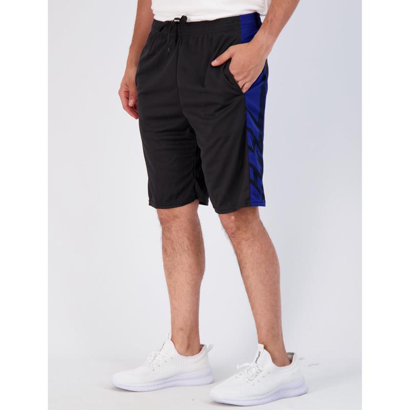 Real Essentials 3 Pack: Men's Mesh Athletic Performance Gym Shorts with Pockets (S-3X)