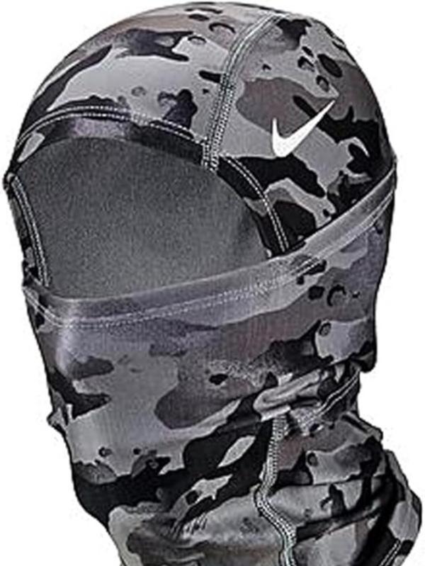 Nike Pro Therma-Fit Hyperwarm Hood, Balaclava (Grey Camo) - Unisex