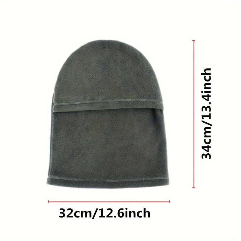 1pc Thermal Mask Multi-functional Windproof Ski Hat, Polar Fleece Sports Warm Hood, Ideal choice for Gifts