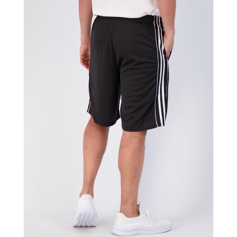 Real Essentials 3 Pack: Men's Mesh Athletic Performance Gym Shorts with Pockets (S-3X)