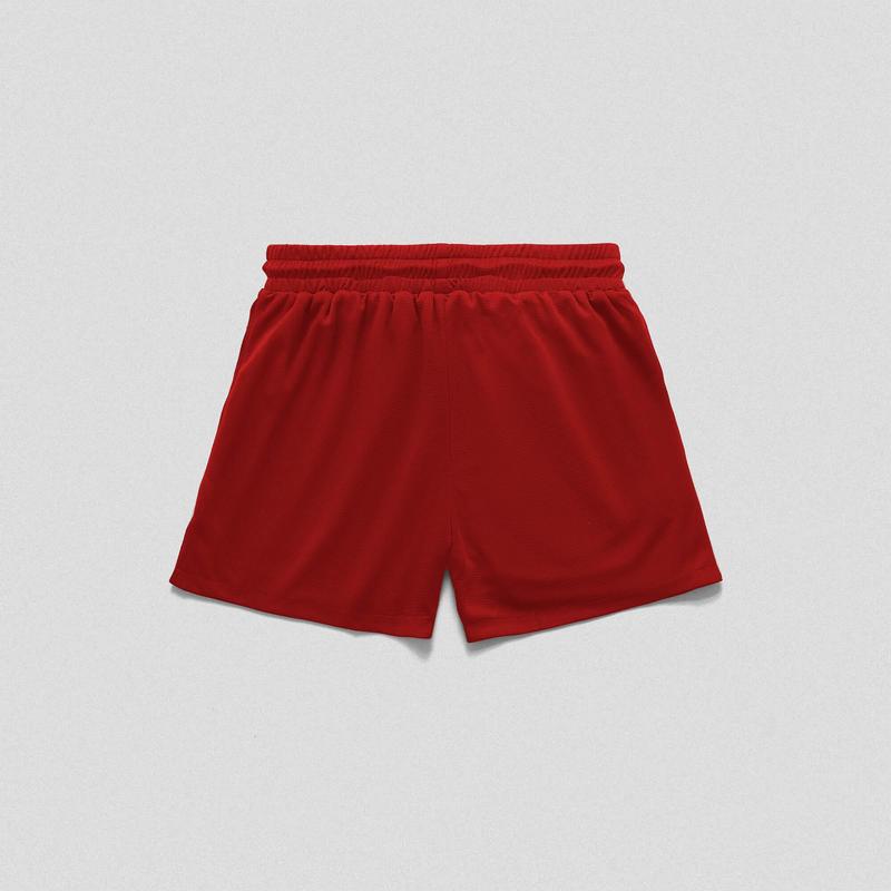 Gymreapers Mesh Training Shorts for Men - Red, Perfect for Summer