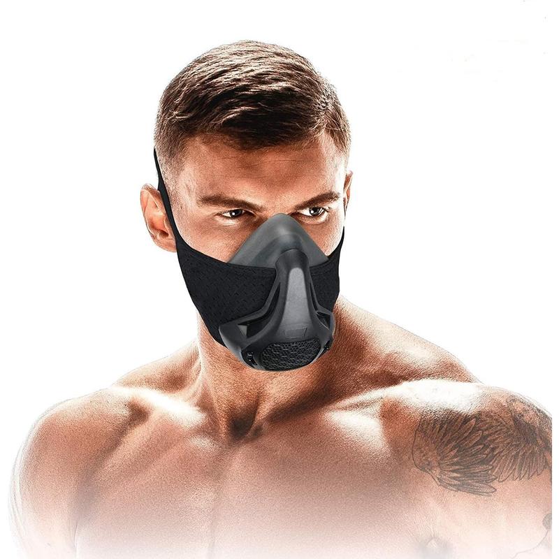 High Altitude Mask, Training Workout Mask Men to Improve Lung Capacity, 24 Level Breathing Resistance Fitness Mask to Upgrade Endurance, for All Sport: Running, Cardio, Cycling, Gym YUMIOER