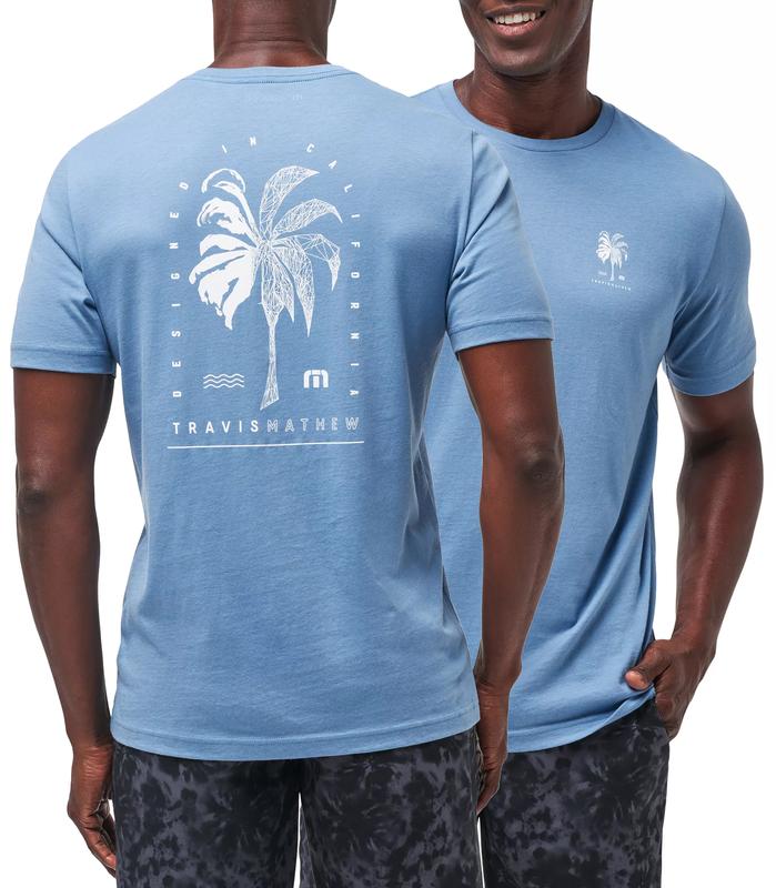 Travis Mathew Men's Palm Grass Golf T-Shirt