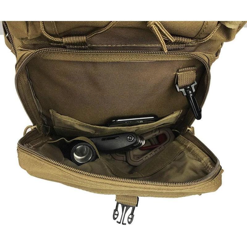 Sling Bag Pack  Rover  Sling Backpack EDC Molle Assault Range Bag