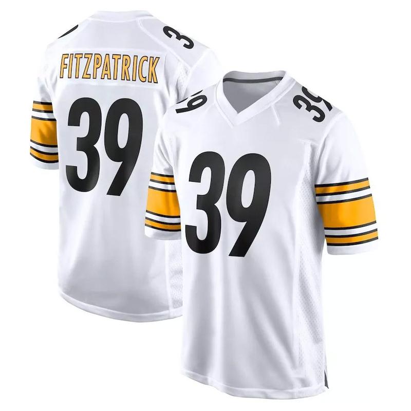 Men's Women's Watt #90 Jersey, Freiermuth #88 Jersey, Pickens #14 Jersey, Fields #2 Jersey, Fitzpatrick #39 Jersey, Wilson #3 Jersey, Custom Steelers Jersey