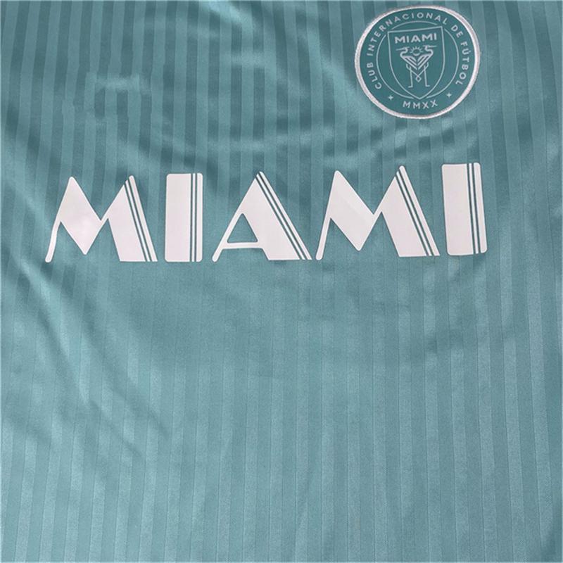 24 25 Miami away No. 10 Messi football jersey sports quick-drying jersey