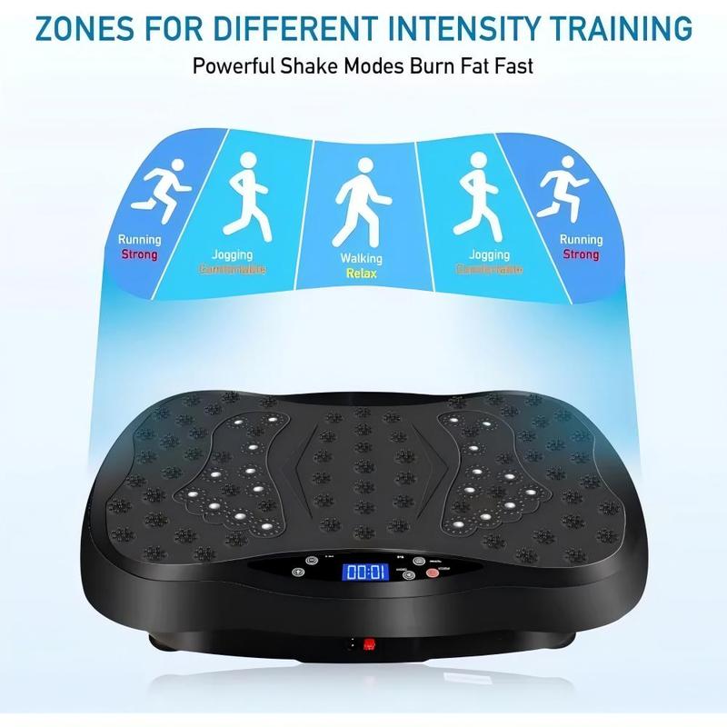 Vibration Plate Fitness Platform Exercise Machine for Full Body Workout  Suitable for men and women, comfortable