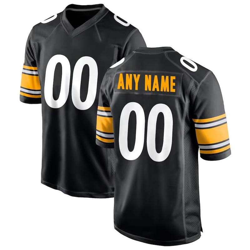 Men's Women's Watt #90 Jersey, Freiermuth #88 Jersey, Pickens #14 Jersey, Fields #2 Jersey, Fitzpatrick #39 Jersey, Wilson #3 Jersey, Custom Steelers Jersey