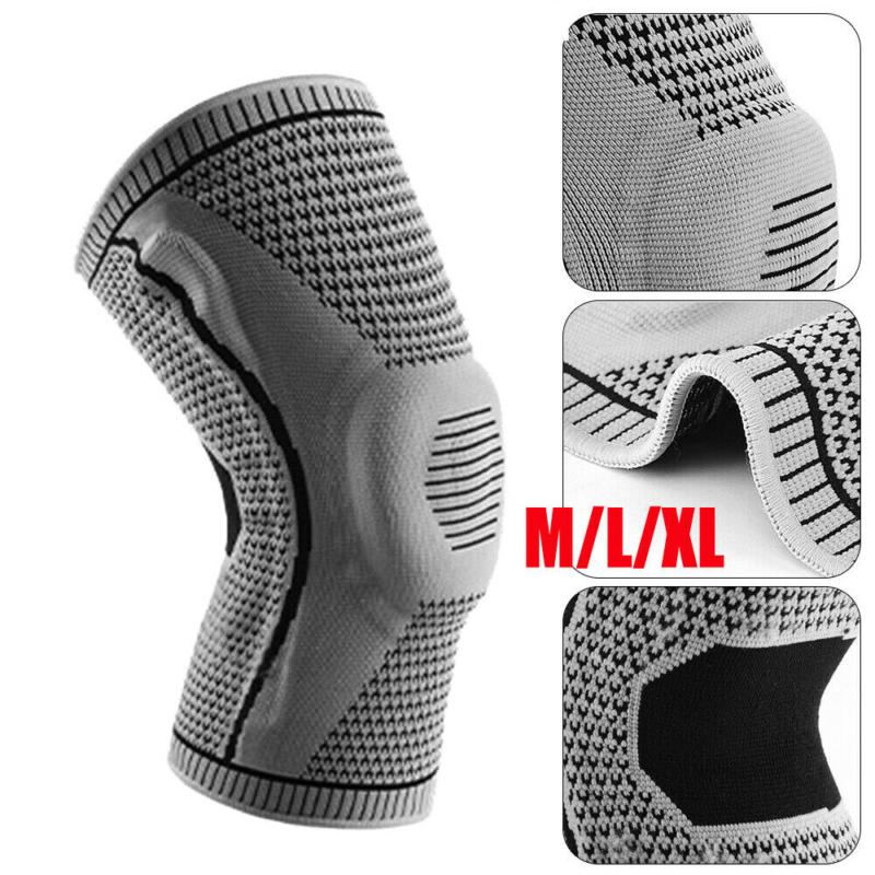 Knee Sleeve Compression Brace Support For Sport Joint Pain Arthritis Relief USA