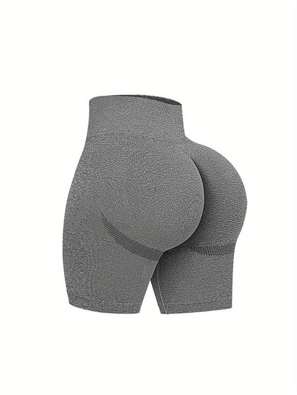 Women's High Waist Workout Shorts Butt Lifting Tummy Control Ruched Booty Smile Yoga Short Pants sports flexible