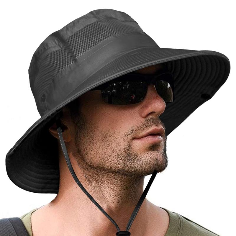 Sun Hats for Men Women Fishing Hat UPF 50+ Breathable Wide Brim Summer UV Protection Hat