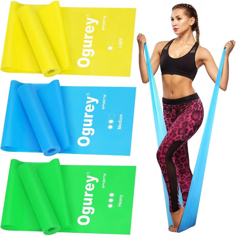 Resistance Bands, Professional Exercise Bands, Physical Therapy Bands for Strength Training, Yoga, Pilates, Stretching, Recovery, Stretch Elastic Band for Working Out, Workout Bands for Home Gym