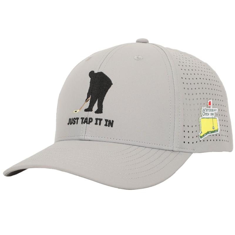 Just Tap It In Happy Gilmore Golf Hat - Funny Snapback Golf Hat