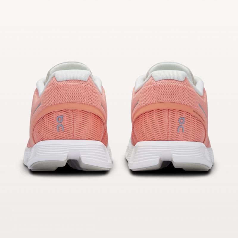 On Women's Cloud 5 Running Shoes, All White | Blueberry & Feather | Flamingo & Pearl - Full Size